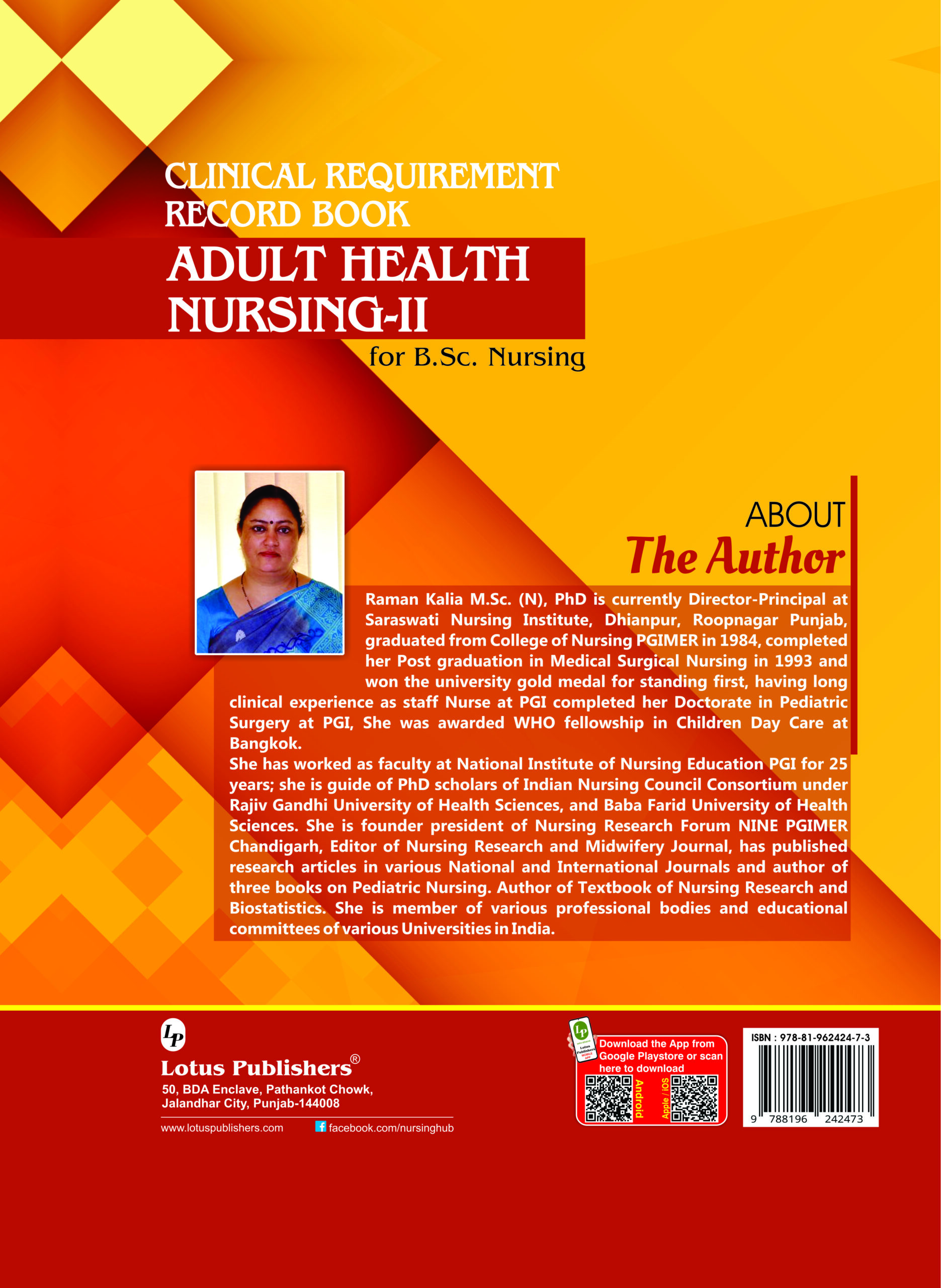 Clinical Requirement Record Book Adult Health Nursing-II For B.Sc ...