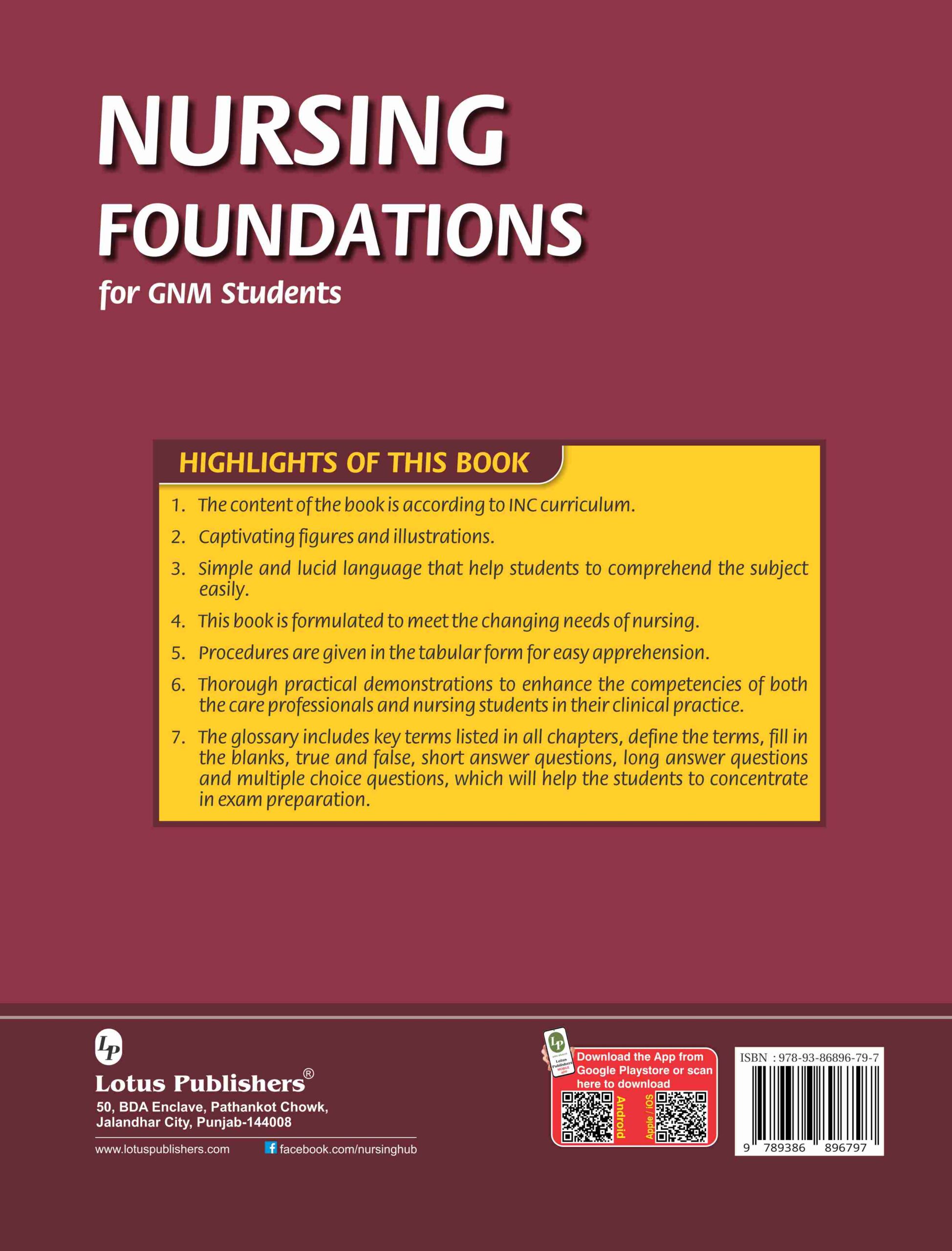 nursing foundation books pdf